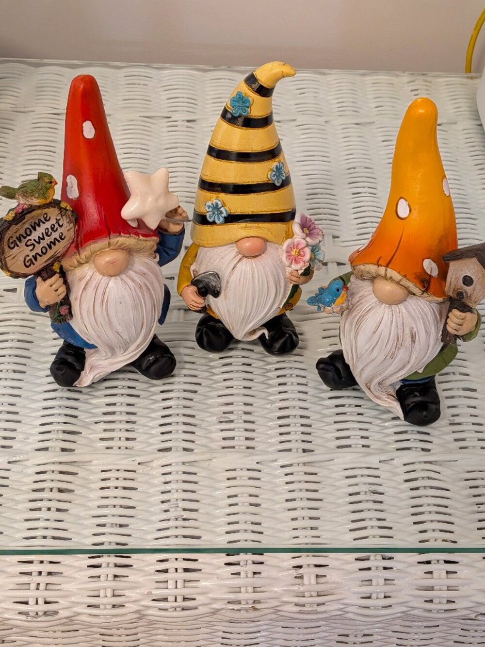 Trio of Garden Gnomes